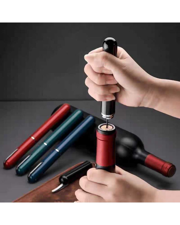 Ανοιχτήρι κρασιού με πίεση αέρος - Τιρμπουσόν - KH1-002101 - 812549 - Green