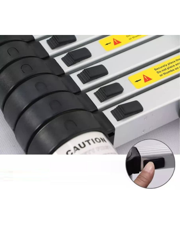 Πτυσσόμενη σκάλα αλουμινίου - 100 - 4.4m