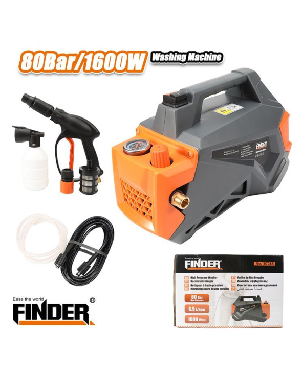 Πλυστικό μηχάνημα - 1600W - 80Bar - Finder