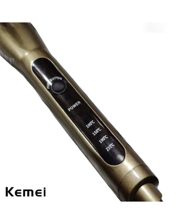 Ψαλίδι για μπούκλες - KM-9942 - Kemei - Black