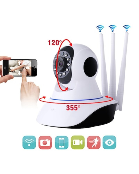 Κάμερα ασφαλείας εσωτ. χώρου - V380 Pro - Wi-Fi