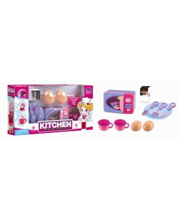 Παιδικός φούρνος μικροκυμάτων με αξεσουάρ - 8010