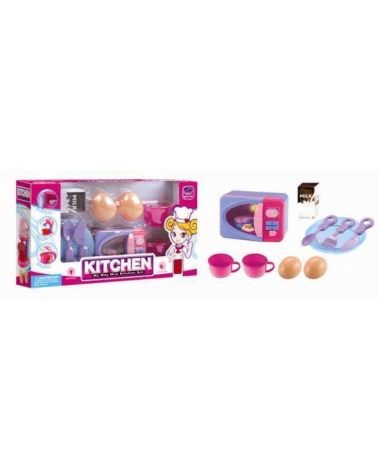 Παιδικός φούρνος μικροκυμάτων με αξεσουάρ - 8010