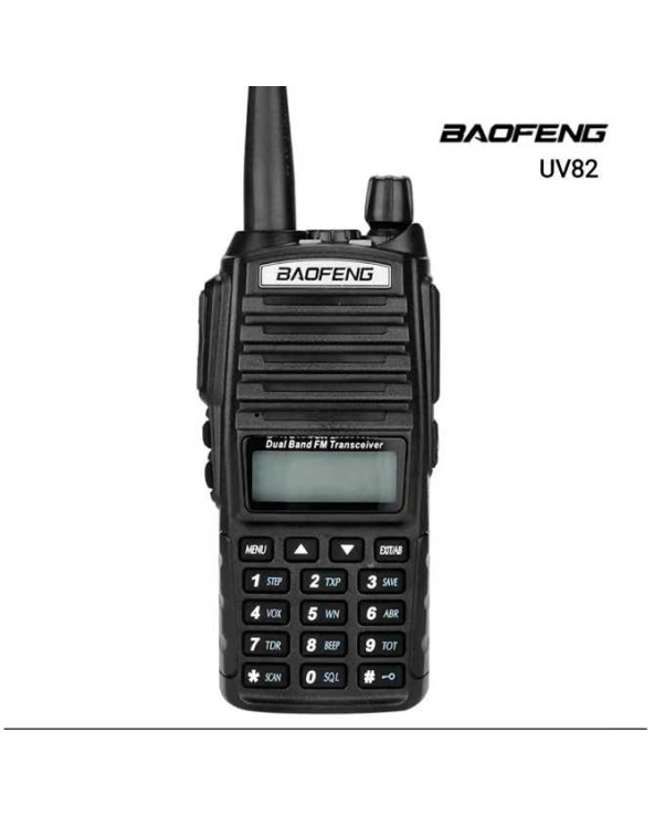 Φορητός πομποδέκτης - UHF/VHF - 5W - UV82 - Baofeng