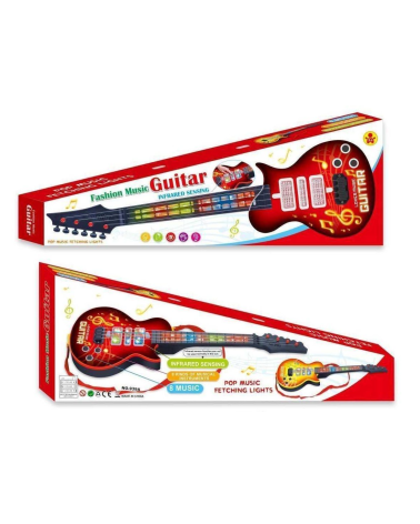 Παιδική ηλεκτρονική κιθάρα - 939A - 922160 - Red