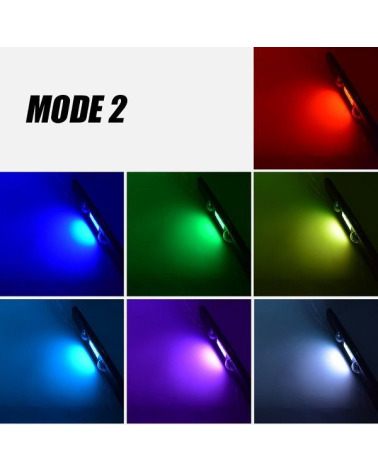 Επαναφορτιζόμενο φωτορυθμικό LED - 1109504/R