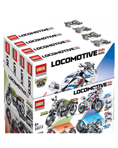 Συναρμολογούμενη μοτοσυκλέτα DIY - LW80015