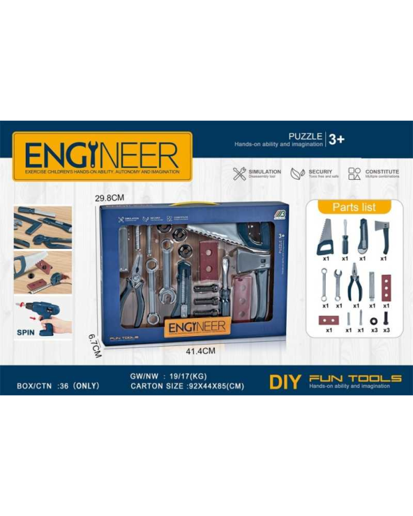 Παιδικό σετ εργαλείων - MT3-1