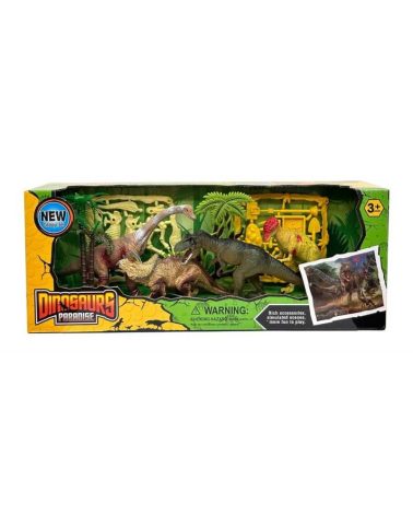 Σετ φιγούρες Δεινοσαύρων με αξεσουάρ - 2108-A6