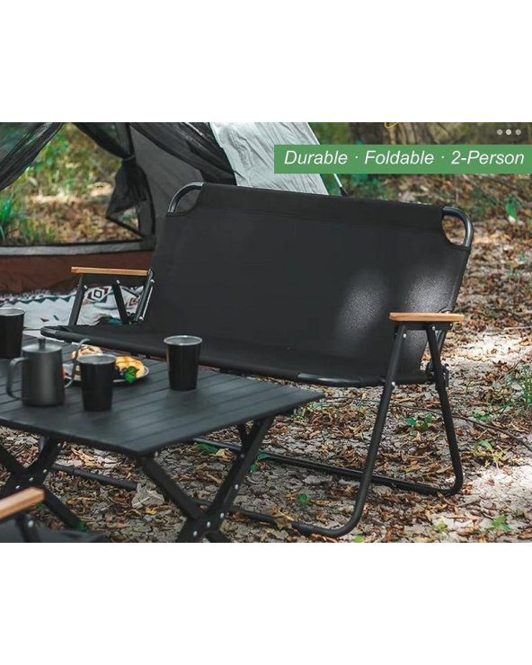Πτυσσόμενη πολυθρόνα camping - Διθέσια - 1617 - 170112 - Black