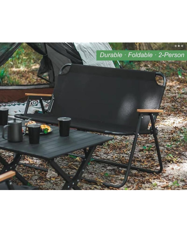 Πτυσσόμενη πολυθρόνα camping - Διθέσια - 1617 - 170112 - Black