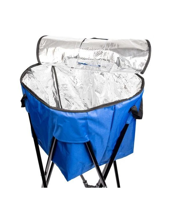 Φορητή ισοθερμική θήκη-ψυγείο με πτυσσόμενο σταντ - 5012 - 170235 - Blue