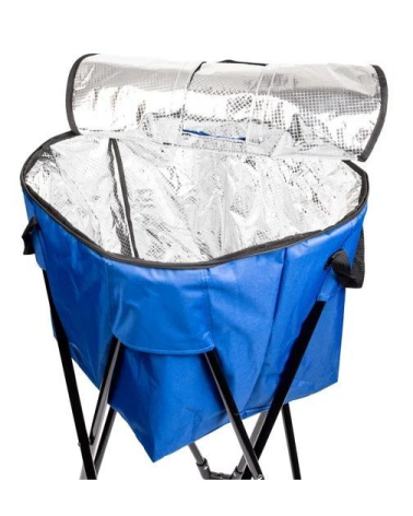 Φορητή ισοθερμική θήκη-ψυγείο με πτυσσόμενο σταντ - 5012 - 170235 - Blue