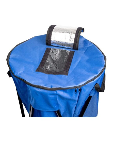 Φορητή ισοθερμική θήκη-ψυγείο με πτυσσόμενο σταντ - 5012 - 170235 - Blue