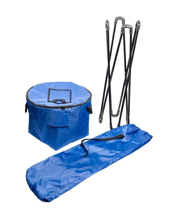 Φορητή ισοθερμική θήκη-ψυγείο με πτυσσόμενο σταντ - 5012 - 170235 - Blue