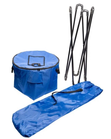 Φορητή ισοθερμική θήκη-ψυγείο με πτυσσόμενο σταντ - 5012 - 170235 - Blue