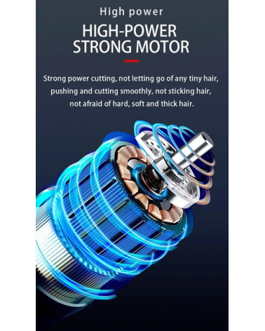 Κουρευτική μηχανή - KM-2284 - Kemei - Green