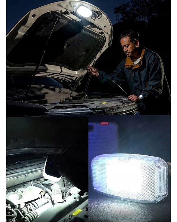 Ασύρματος φάρος οχημάτων Strobe & προβολέας έκτακτης ανάγκης με μαγνητική βάση - 1108914