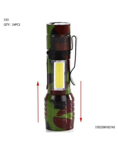 Επαναφορτιζόμενος φακός LED - Mini - 535