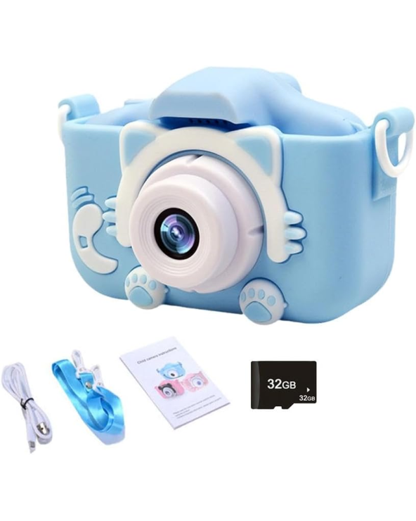 Παιδική ψηφιακή κάμερα - X200 - Cat - 884461 - Blue