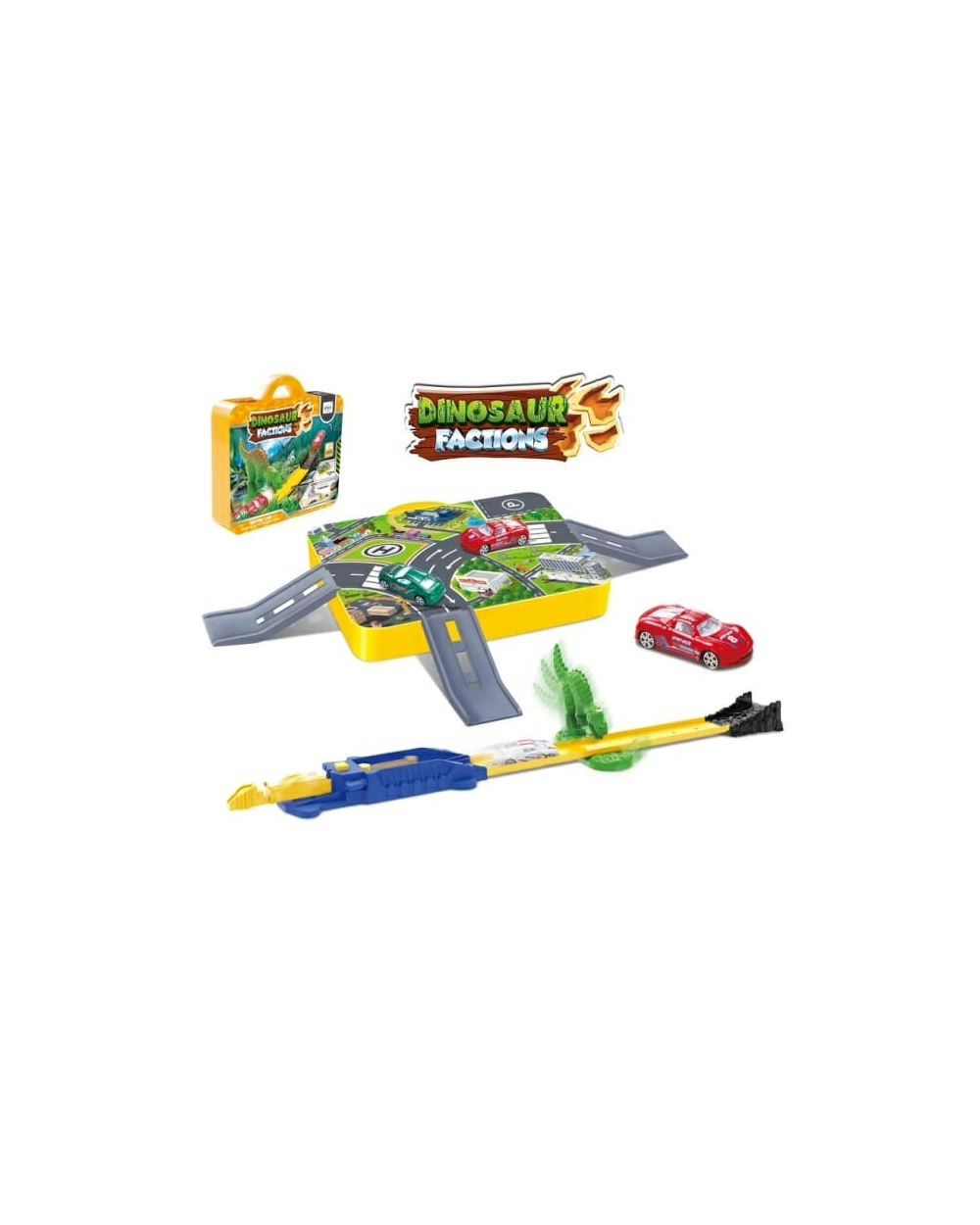 Βαλιτσάκι αυτοκινητόδρομος με δεινόσαυρους - S0988