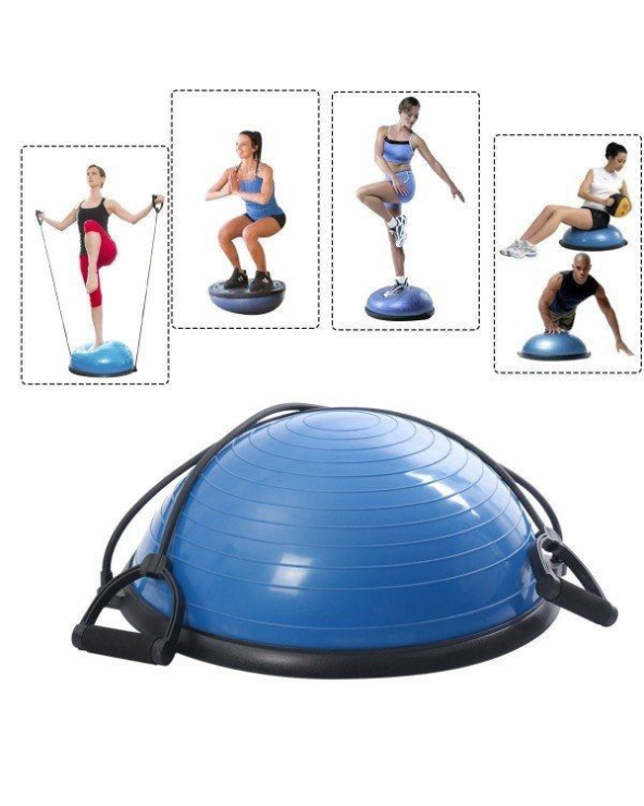 Μπάλα Ισορροπίας εκγύμνασης σώματος με λαβές - 82363 - 58cm - 150615 - Purple