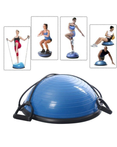 Μπάλα Ισορροπίας εκγύμνασης σώματος με λαβές - 82363 - 58cm - 150615 - Purple