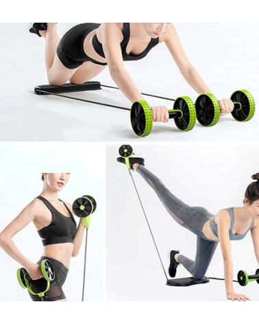 Σετ εκγύμνασης σώματος με ρόδες - 83017