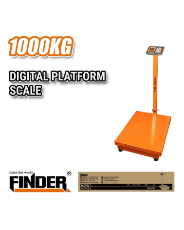 Επαγγελματική ζυγαριά - Πλάστιγγα - 1000kg -  Finder