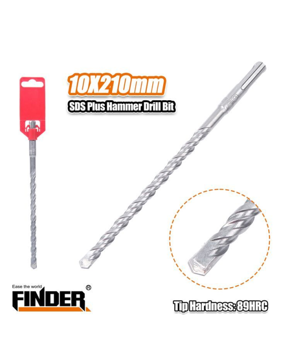 Τρυπάνι μπετού SDS - 10Χ210mm - Finder