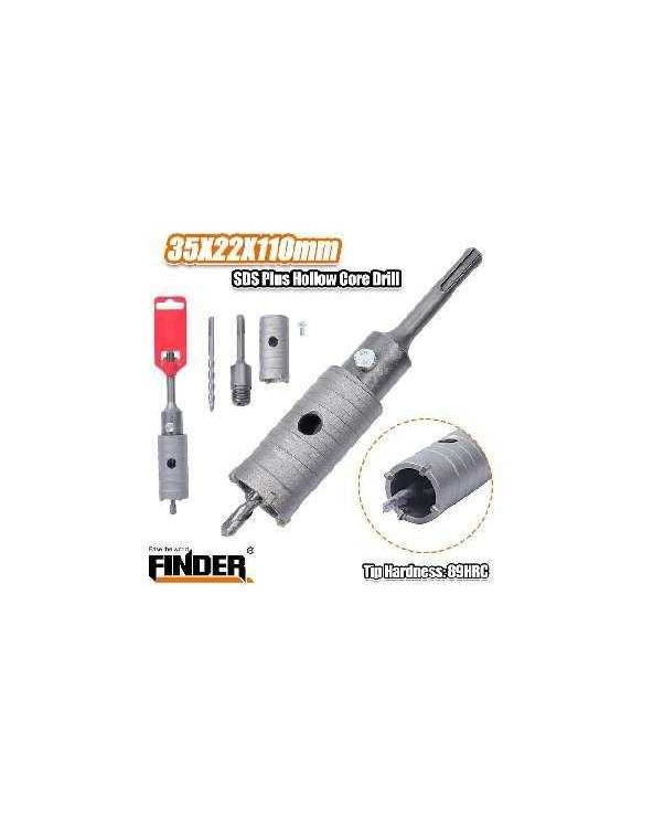 Διαμαντοκορώνα μπετού - 35x22x110mm - Finder