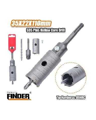 Διαμαντοκορώνα μπετού - 35x22x110mm - Finder