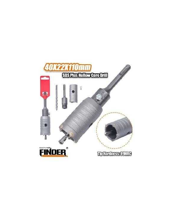 Διαμαντοκορώνα μπετού - 40x22x110mm - Finder