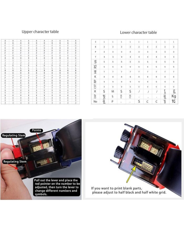 Επαγγελματικός ετικετογράφος για ετικέτες 1.6x2.3cm - ΥΗ-689