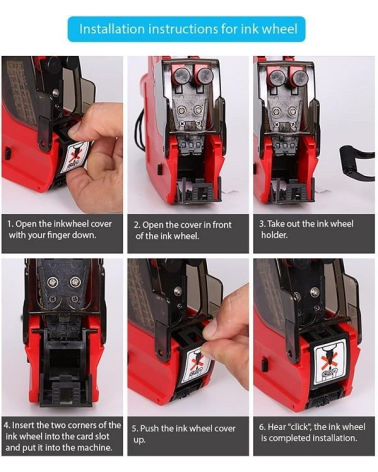 Επαγγελματικός ετικετογράφος για ετικέτες 1.6x2.3cm - ΥΗ-689