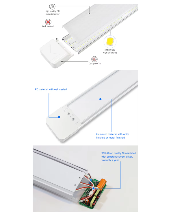 Μπάρα φωτισμού LED - Tube - 24W - 60cm