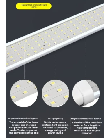 Μπάρα φωτισμού LED - Tube - 18W - 60cm - 6500K - A2-2