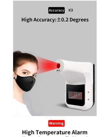 Ψηφιακό επιτοίχιο θερμόμετρο - K3