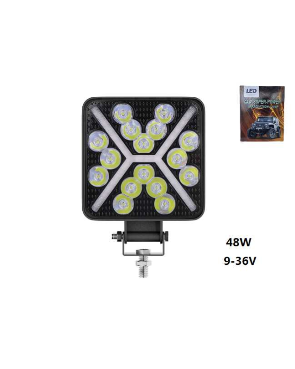 Προβολέας οχημάτων LED - 48W - 12/24V - 1102241B/S35