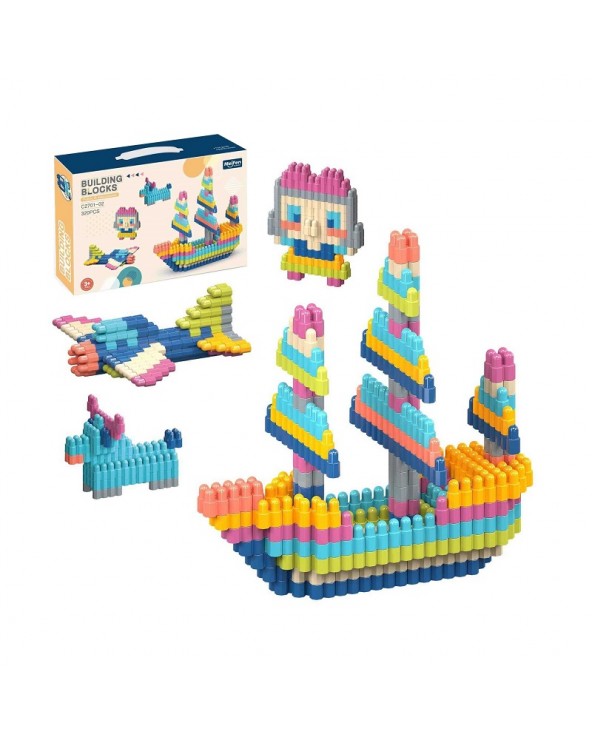 Σετ κατασκευών DIY με τουβλάκια αριθμών - C2701-02DIY - 320pcs