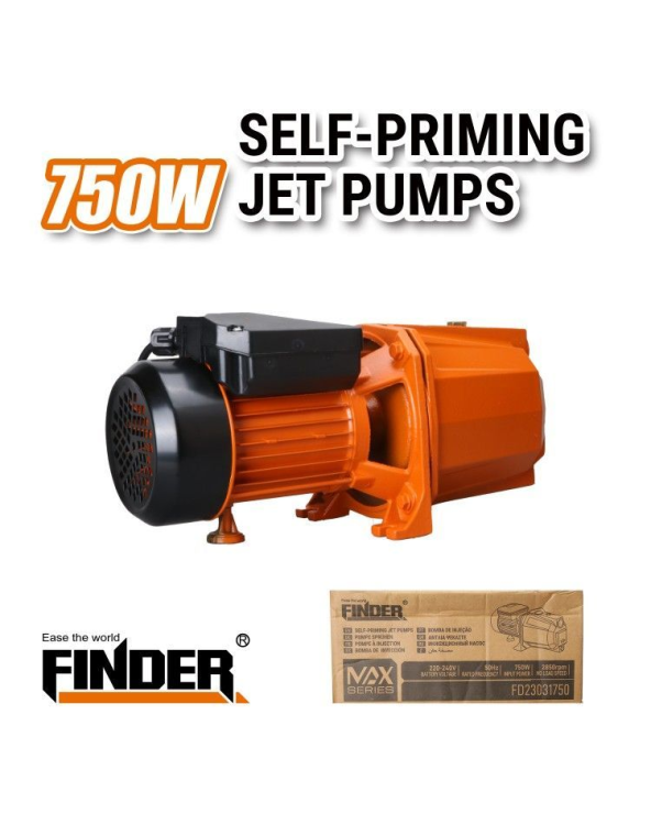 Αντλία επιφανείας νερού - JET100A - 750W - 1HP - Finder