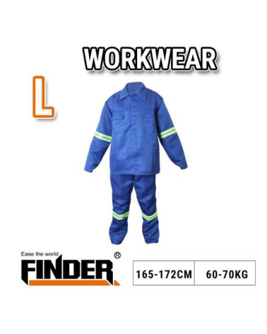 Φόρμα εργασίας με ανακλαστικά - No.L - 60-70kg - Finder
