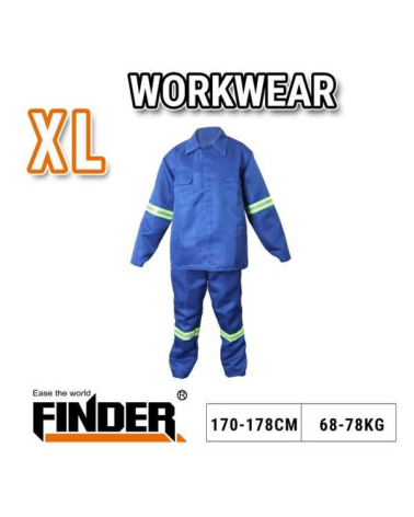 Φόρμα εργασίας με ανακλαστικά - No.XL - 68-78kg - Finder