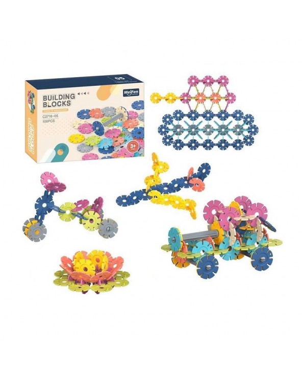 Σετ κατασκευών DIY με ροδέλες - C2716-05DIY - 100pcs
