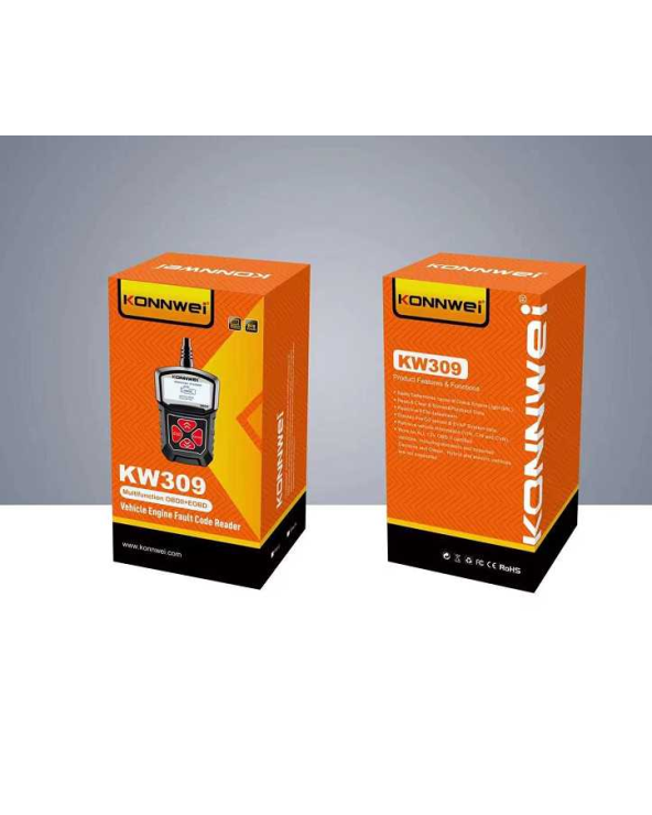 Ψηφιακό διαγνωστικό αυτοκινήτων OBDII/EOBD - Konnwei - KW309