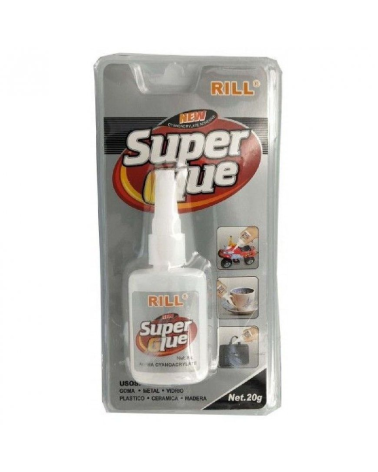 Κυανοακρυλική κόλλα ισχυρής δράσης - 20gr - RL9200 - Super Glue Rill