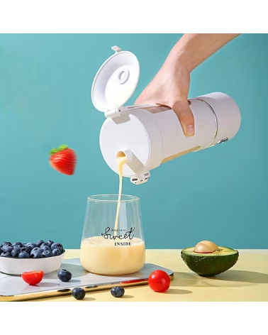 Φορητό μπλέντερ χειρός - HS-870 - 7.4V - 814260 - Beige