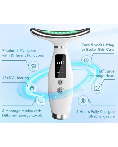 Συσκευή φωτοθεραπείας προσώπου-λαιμού - EMS Face Neck Lifting - HY69