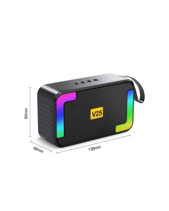 Ασύρματο ηχείο Bluetooth - V25 - 304531 - Black