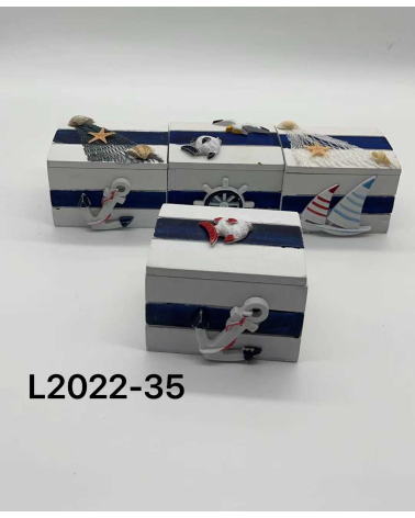 Σετ διακοσμητικά Souvenir - Κουτάκι - 4 τεμάχια - 251810